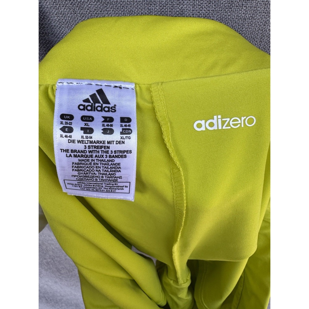 Adidas Adizero Sz‎ XL Formation Neon Yellow/Green Skort Skirt Tennis Pickleball - Picture 8 of 8